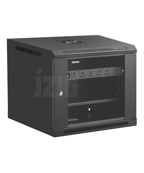 經(jīng)濟型玻璃門12U壁掛機柜